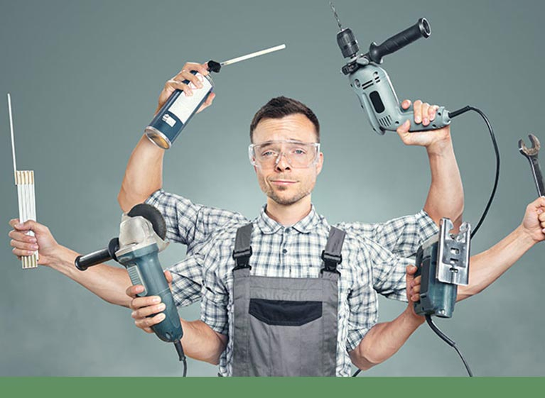 Instandhaltung und Reparatur